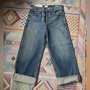COH Ayla baggy cuffed crop Jean size 30